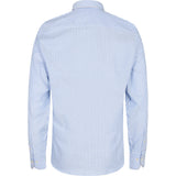 2Blind2C Felipe Stribet Skjorte Shirt LS Fitted LBL Light Blue