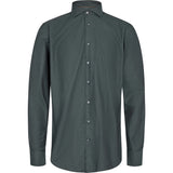 2Blind2C Felipe Twill Skjorte Shirt LS Fitted GRN Green