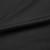 2Blind2C  Flint Fitted Uld Habitbukser Suit Pant Fitted BLK Black