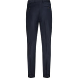 2Blind2C  Flint Fitted Uld Habitbukser Suit Pant Fitted NAV Navy