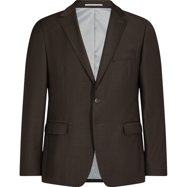 2Blind2C  Ford Uld Habitjakke Suit Blazer Fitted BRW Brown