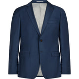 2Blind2C  Ford Uld Habitjakke Suit Blazer Fitted COB Cobolt