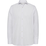 2Blind2C Felipe Fitted Oxford Skjorte Shirt LS Fitted WHT White