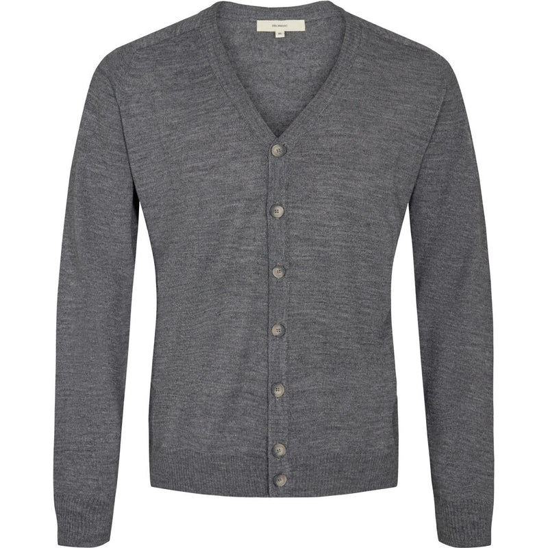 2Blind2C  Kriva Cardigan i Merinould Knitwear MGR Mid Grey