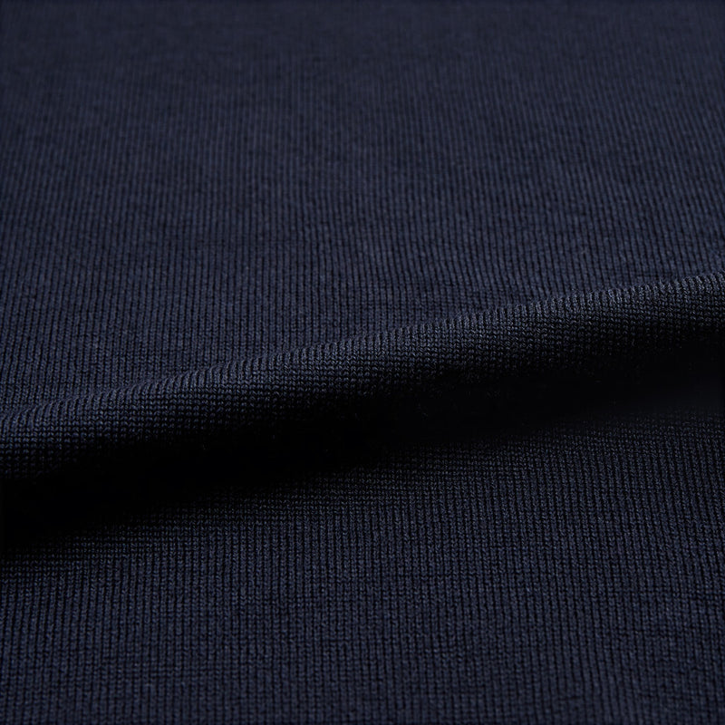 2Blind2C  Kriva Cardigan i Merinould Knitwear NAV Navy