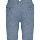 2Blind2C  Piot Stribede Shorts i Linen Shorts LBL Light Blue