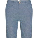 2Blind2C  Piot Stribede Shorts i Linen Shorts LBL Light Blue