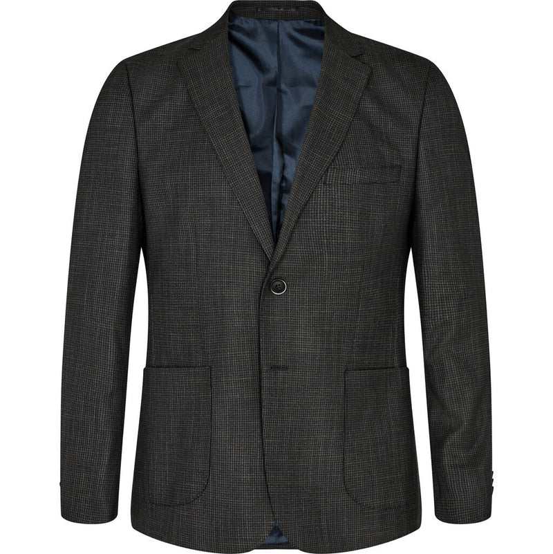 2Blind2C Saint Pepitaternede Habitjakke Suit Blazer Fitted GRN Green