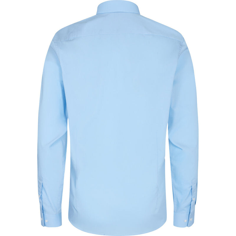 2Blind2C Simon Skjorte Shirt LS Slim LBL Light Blue