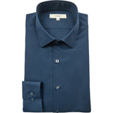 2Blind2C Simon Skjorte Shirt LS Slim MBL Mid Blue