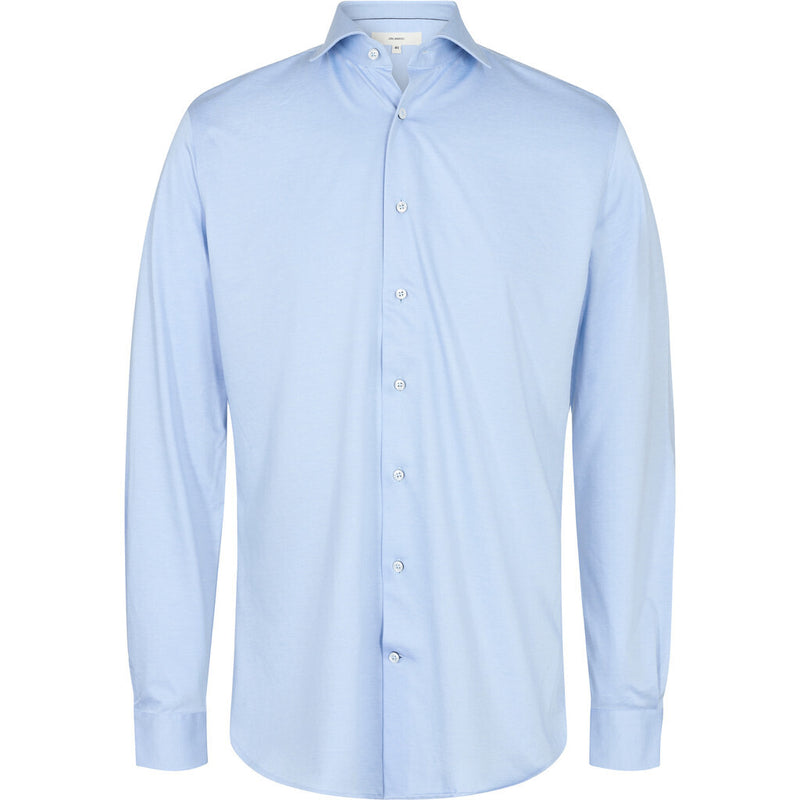 2Blind2C Steve Jersey Skjorte Shirt LS Slim LBL Light Blue