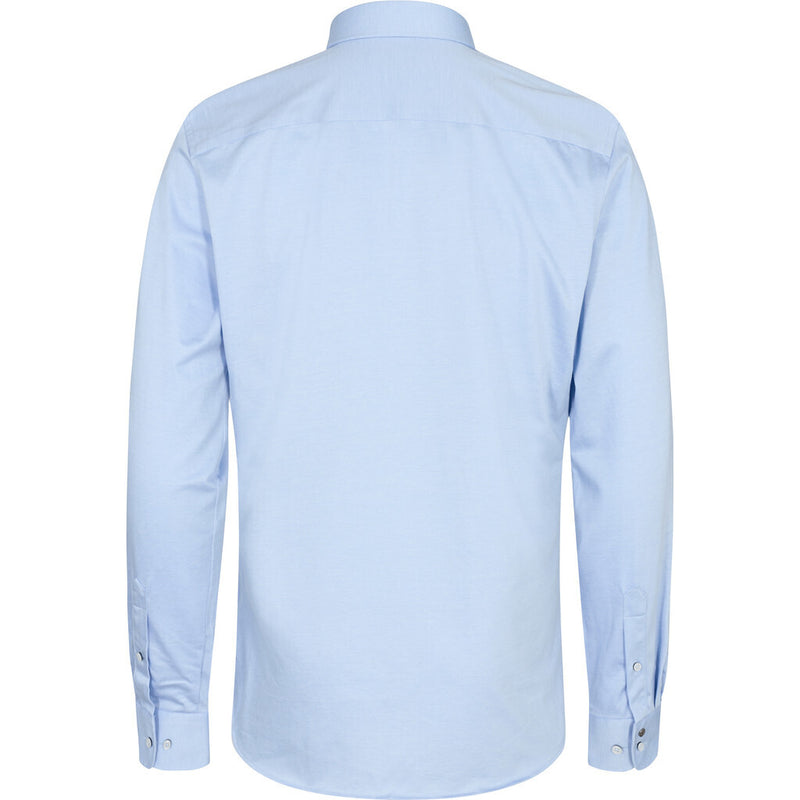 2Blind2C Steve Jersey Skjorte Shirt LS Slim LBL Light Blue