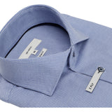 2Blind2C Steve Kortærmet Stribet Jersey Skjorte Shirt SS Slim LBL Light Blue