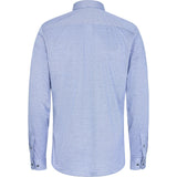 2Blind2C Steve Struktur Jersey Skjorte Shirt LS Slim LBL Light Blue