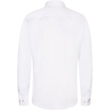 2Blind2C Steve Struktur Skjorte Shirt LS Slim WHT White