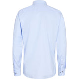 2Blind2C  Steve Twill Slim Fit Skjorte NOOS Shirt LS Slim LBL Light Blue