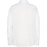 2Blind2C Felipe Hør Skjorte Shirt LS Fitted WHT White
