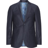 2Blind2C  Ford Fitted Stretch Blazer Suit Blazer Fitted NAV Navy