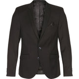 2Blind2C  Ford Flint Pure Uld Fitted Suit NOOS Suit Fitted BLK Black