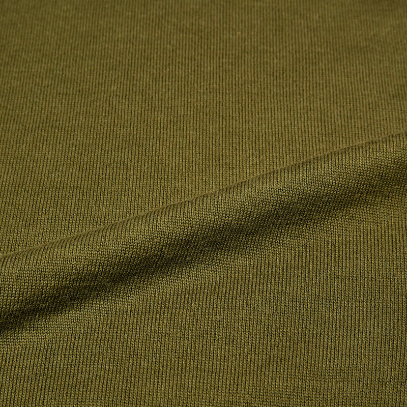 2Blind2C  Kees Struktureret Rullekrave Strik i Merinould Knitwear MGRE mid green