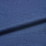 2Blind2C  Kirby V-neck Strik i Merinould Knitwear MBL Mid Blue