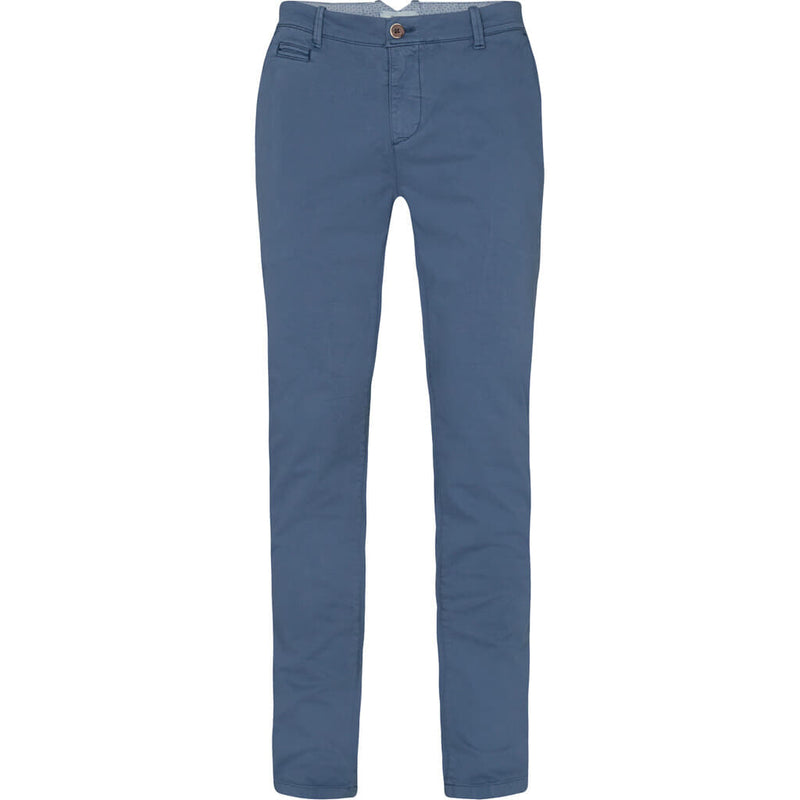 2Blind2C  Pio Stretch Chino i Bomuld Pants MBL Mid Blue