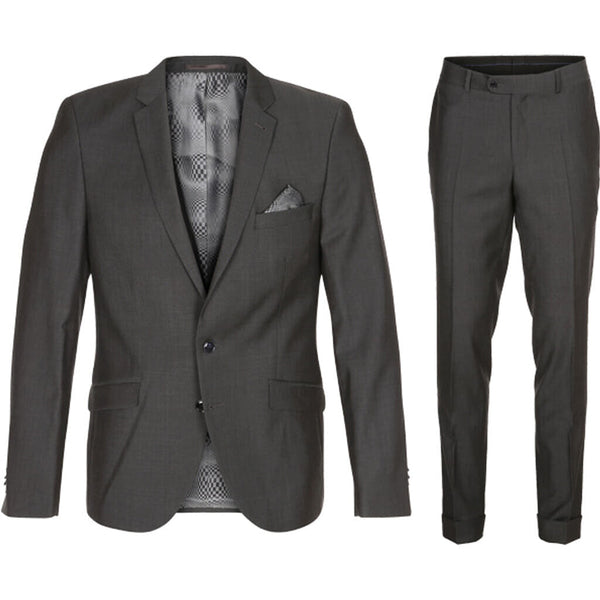 2Blind2C  Shelby Stone Pure Uld Slim Suit NOOS Suit Slim DGR Dark Grey