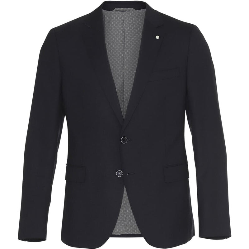 2Blind2C Shelton Slim Fit Uld Blazer Suit Blazer Slim NAV Navy